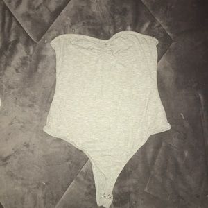 Grey bodysuit